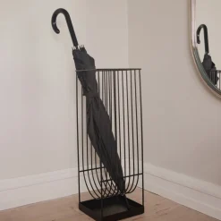 AYTM paraplubak Curva, zwart, hoogte 56 cm, staal