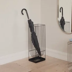 AYTM paraplubak Curva, zwart, hoogte 56 cm, staal