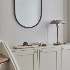 AYTM Regina kom, lengte 40 cm, breedte 16 cm, travertin