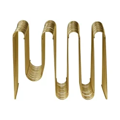 AYTM Tijdschriftenhouder Curva, goud, breedte 40 cm, staal