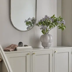 AYTM Uva vaas, Ø 32 cm, duifgrijs, glas, mondgeblazen