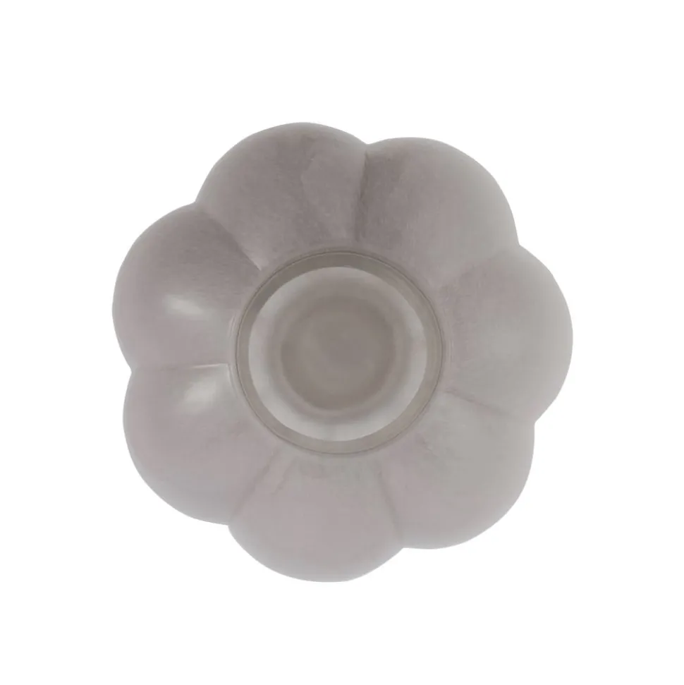 AYTM Uva vaas, Ø 26 cm, duifgrijs, glas, mondgeblazen