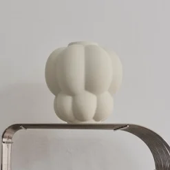 AYTM Uva vaas, keramiek, wit, Ø 20 cm, druifvormig