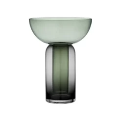 AYTM Vaas Torus, groen, Ø 25 cm, hoogte 33 cm, glas
