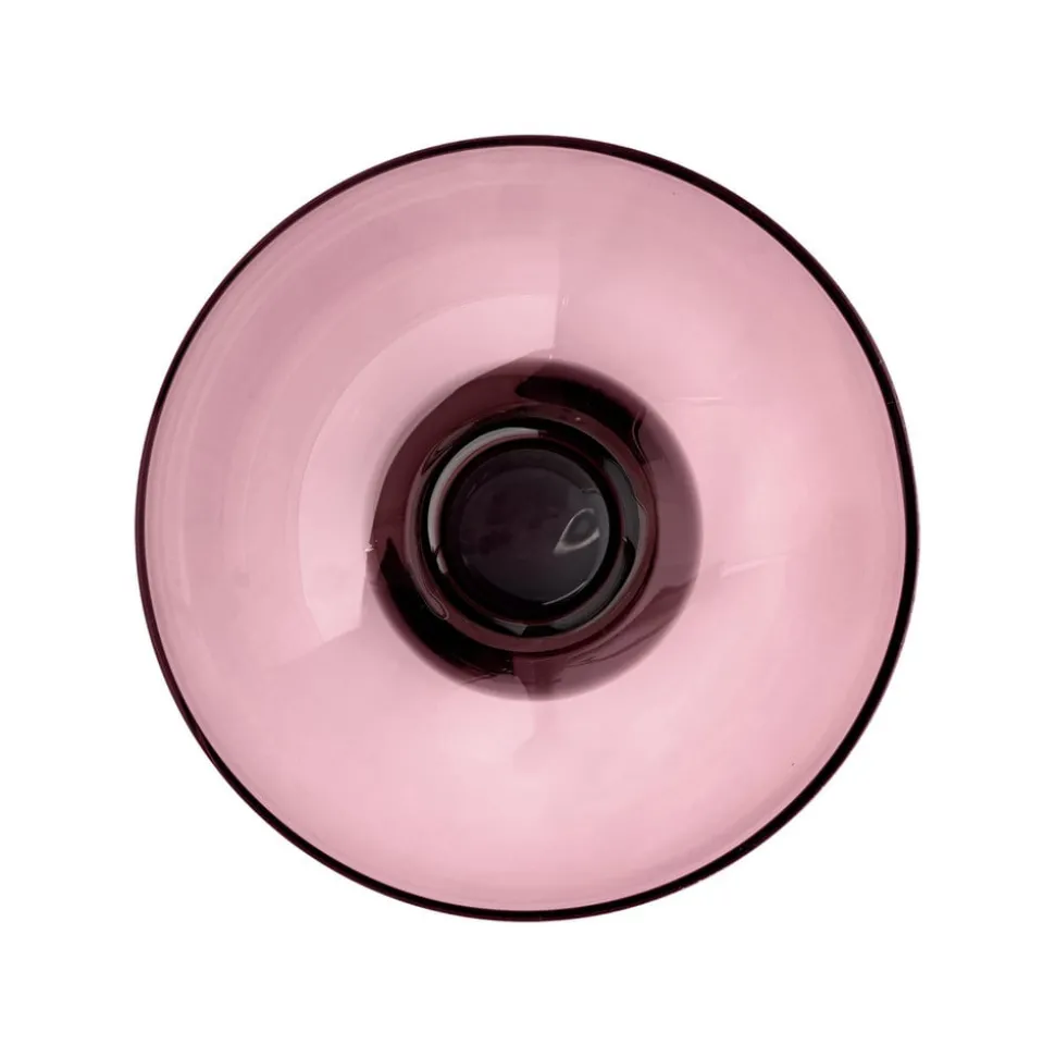 AYTM Vaas Torus, roze, Ø 25 cm, hoogte 33 cm, glas