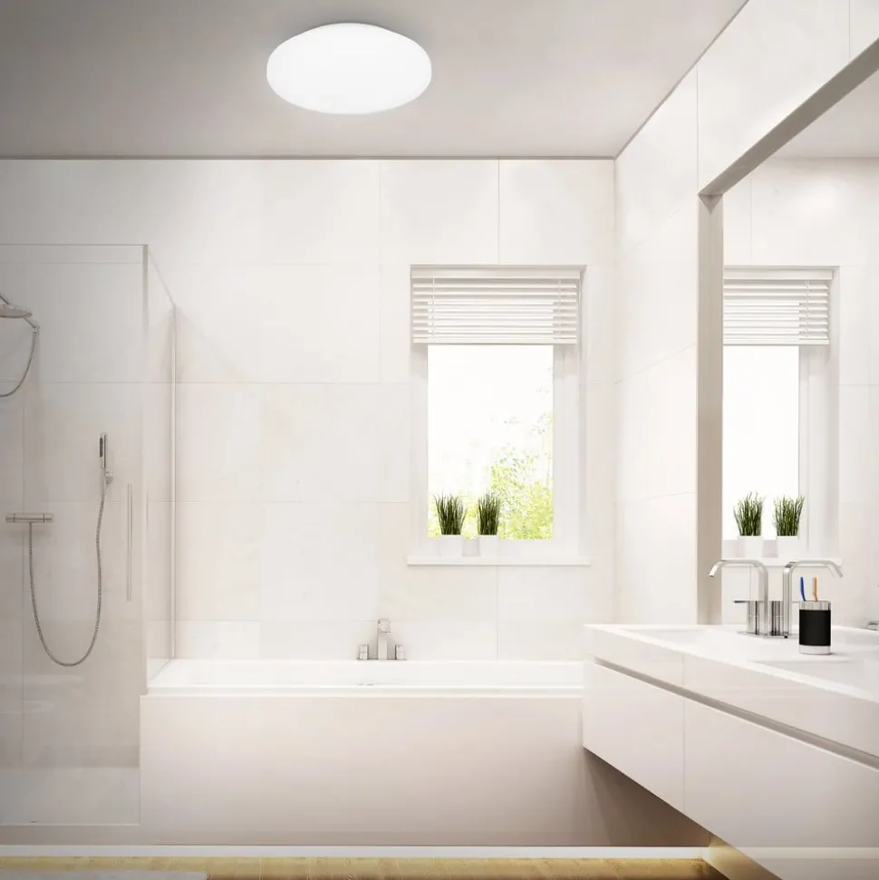 Badkamer plafondlamp Case voor de badkamer IP44 3.000K Ø 28cm