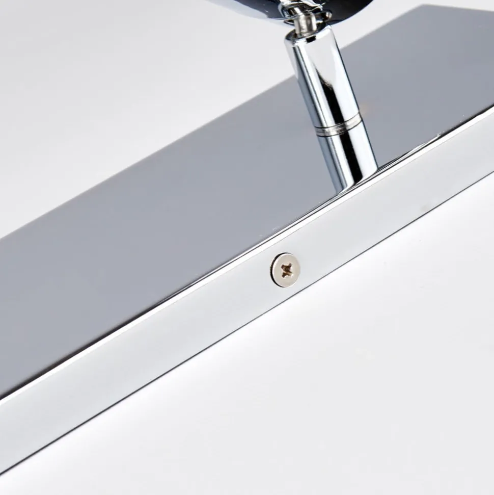 Badkamer plafondlamp Dejan, 65 cm, 3-lamps, chroom, IP44