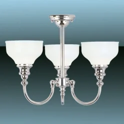 Badkamerplafondlamp Cheadle, 3-lichts