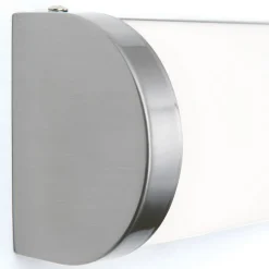 Badkamer-wandlamp VETI - 25,5 cm, nikkel