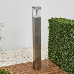 Baily - roestvrijstalen tuinpadverlichting met LED's