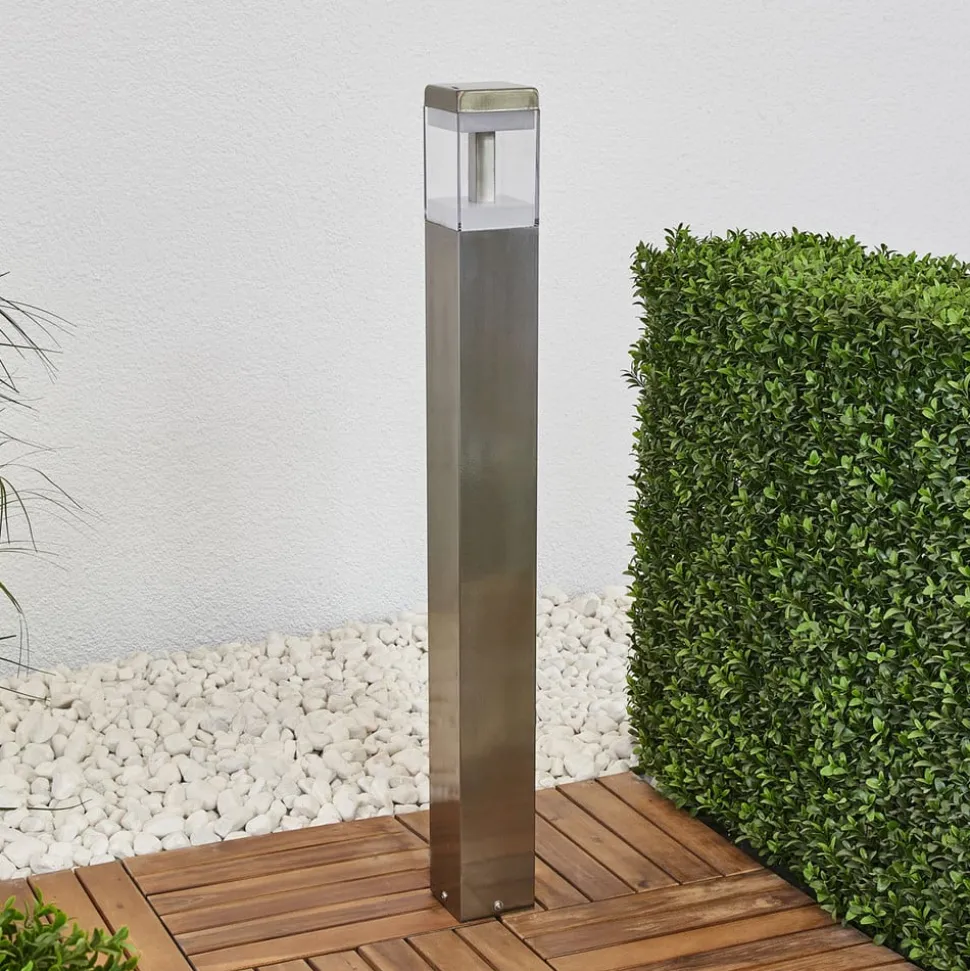 Baily - roestvrijstalen tuinpadverlichting met LED's