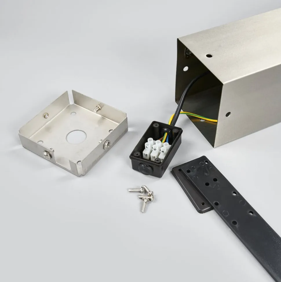 Baily - roestvrijstalen tuinpadverlichting met LED's