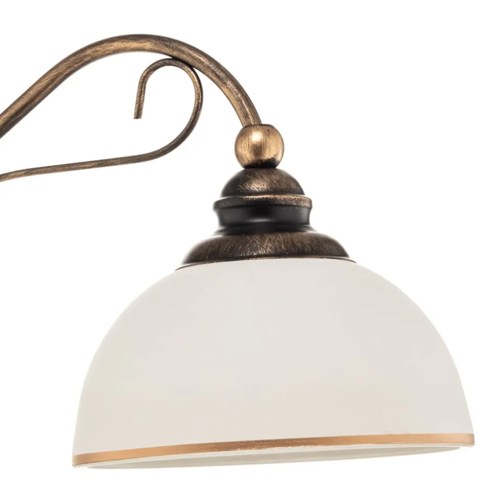 Balk hanglamp Casale, 3-lamps lengte 74cm