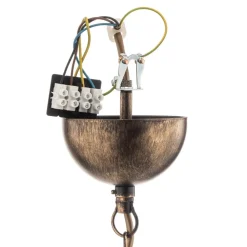 Balk hanglamp Casale, 3-lamps lengte 74cm