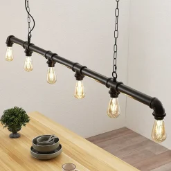 Balk hanglamp Josip in industriële stijl