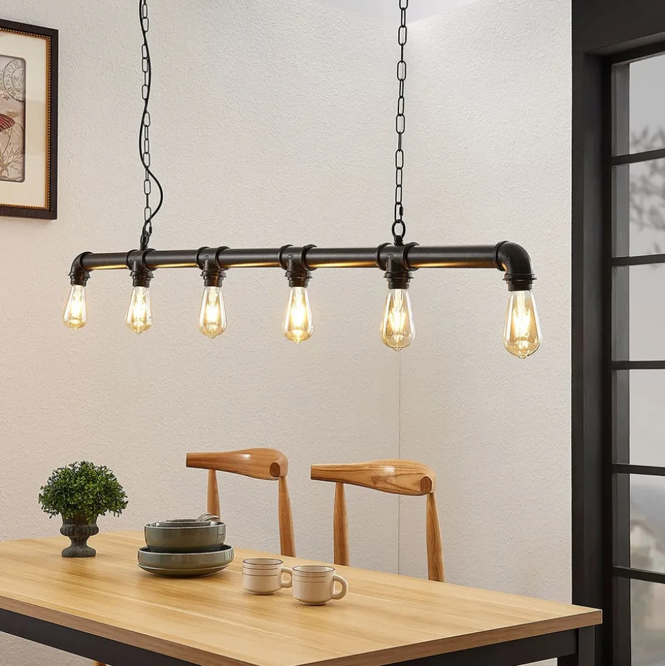 Balk hanglamp Josip in industriële stijl