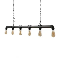 Balk hanglamp Josip in industriële stijl