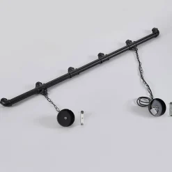 Balk hanglamp Josip in industriële stijl