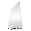 BANKAMP Sail tafellamp van glas, hoogte 42cm, dimbaar