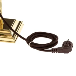 Bankierslamp GITA van gepolijst messing