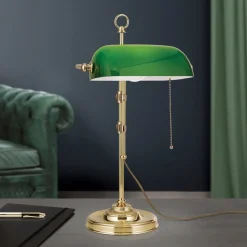 Bankierslamp Harvard met trekschakelaar
