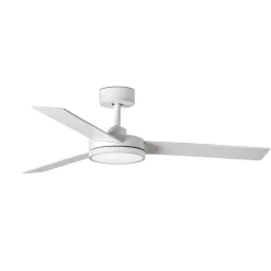 Barth LED plafondventilator met verlichting, wit