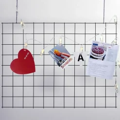 Batterijbediende LED foto-ketting Clippy timer