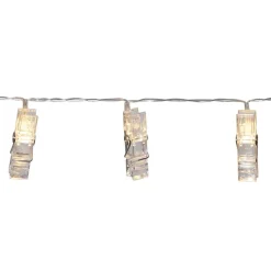 Batterijbediende LED foto-ketting Clippy timer