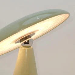 Beacon LED tafellamp Kinoko, groen, IP44, hoogte 27 cm