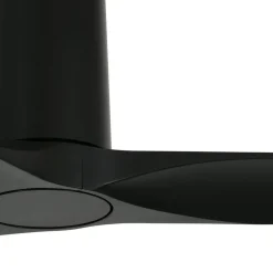 Beacon plafondventilator Londo zwart DC-motor 132 cm stil