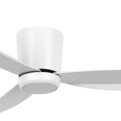 Beacon plafondventilator met lichtarray wit 137 cm stil