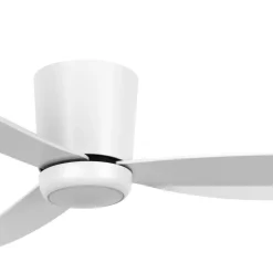 Beacon plafondventilator met lichtarray wit 137 cm stil