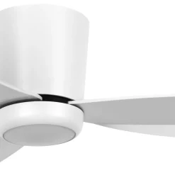 Beacon plafondventilator met lichtarray wit 137 cm stil