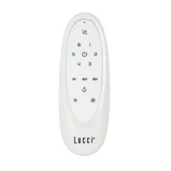 Beacon plafondventilator met lichtarray wit 137 cm stil