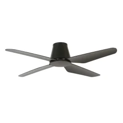 Beacon plafondventilator Aria CTC, zwart, Ø 121 cm, stil