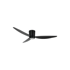 Beacon plafondventilator met lichtarray zwart 137 cm stil