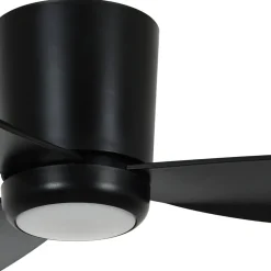 Beacon plafondventilator met lichtarray zwart 137 cm stil