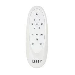 Beacon plafondventilator met lichtarray zwart 137 cm stil