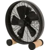 Beacon tafelventilator Breeze, zwart/as Ø 41 cm, stil