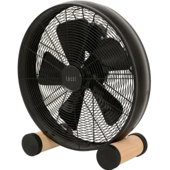 Beacon tafelventilator Breeze, zwart/as Ø 41 cm, stil