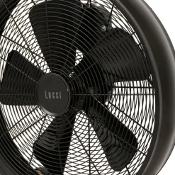 Beacon tafelventilator Breeze, zwart/as Ø 41 cm, stil