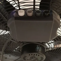 Beacon tafelventilator Breeze, zwart/as Ø 41 cm, stil