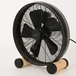 Beacon tafelventilator Breeze, zwart/as Ø 41 cm, stil