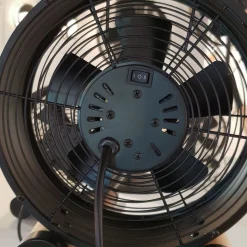 Beacon tafelventilator Breeze, zwart/as, Ø 20 cm, stil