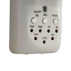 Beacon wandventilator Breeze, wit, Ø 41 cm, stil