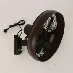 Beacon wandventilator Breeze, zwart, Ø 41 cm, stil