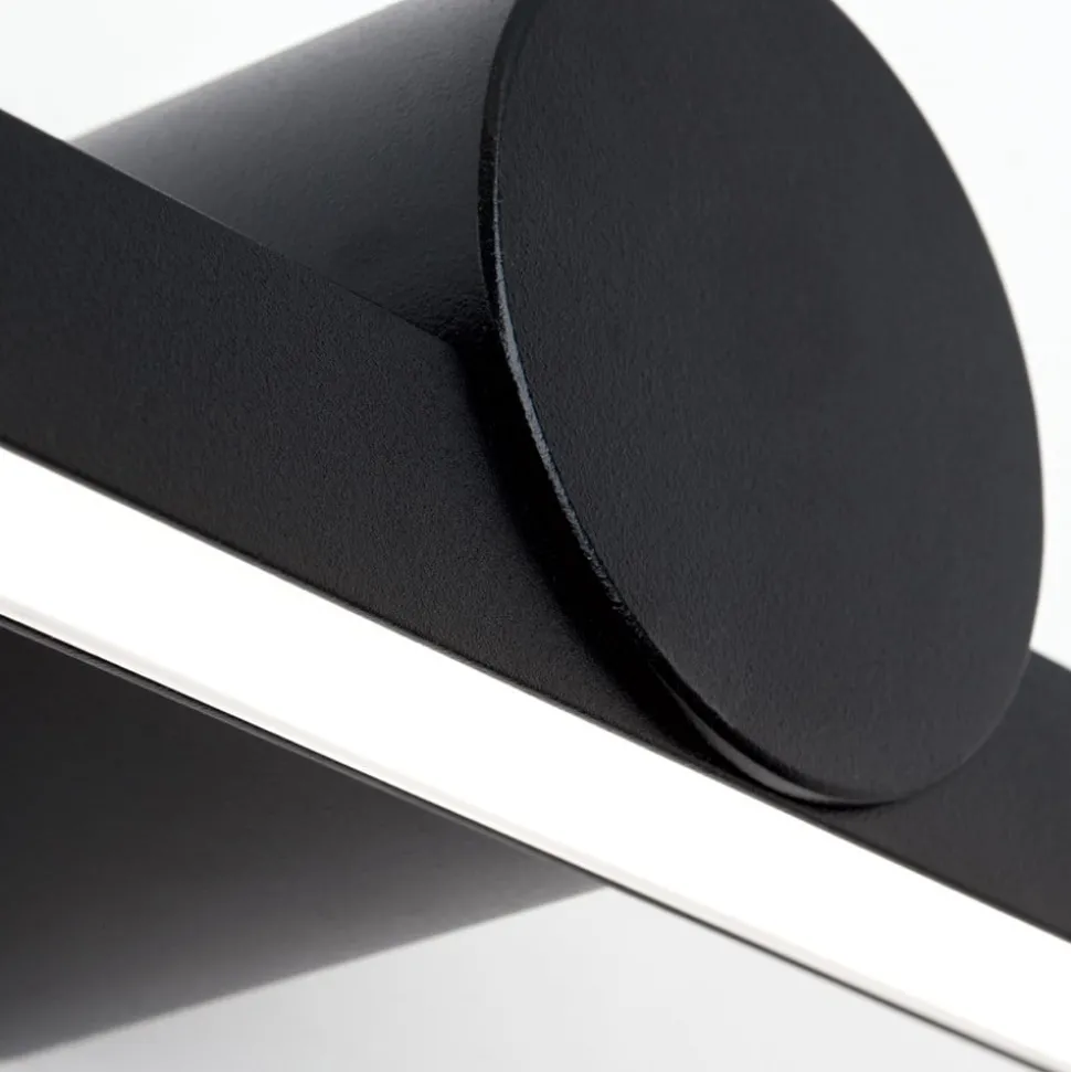 Beauty LED spiegellamp, breedte 101cm, zwart