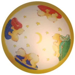 Beer Berni - schattige plafondlamp voor kinderen