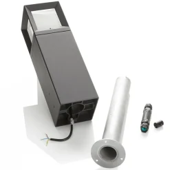 BEGA 84604 - LED sokkellamp in grafiet, 3.000 K