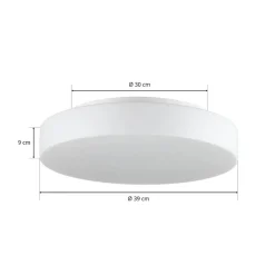Bega 50652 LED plafondlamp opaal glas 3.000K Ø39cm